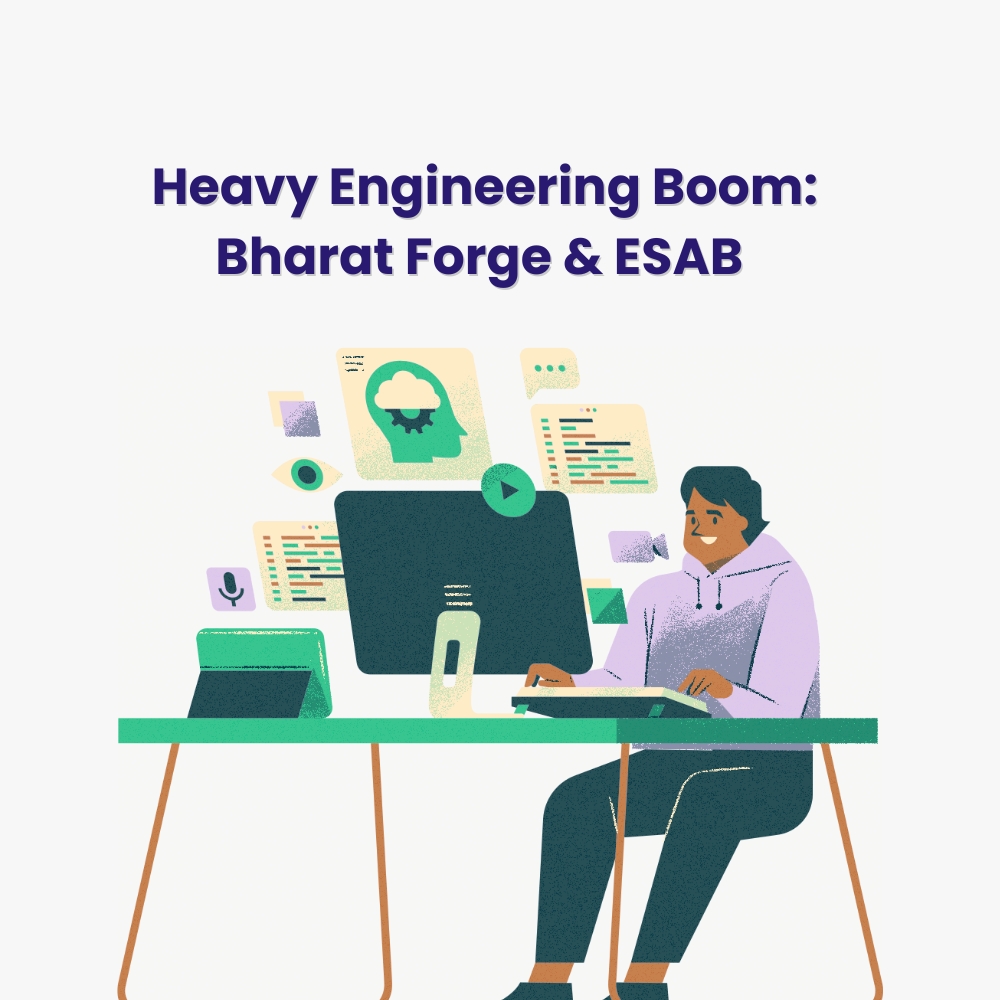 Featured image for Heavy Engineering Boom: Bharat Forge & ESAB